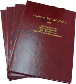 knjiga prigovora